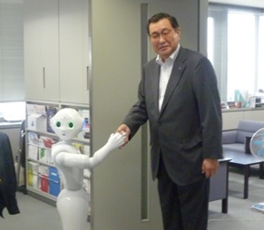Pepperのお披露目